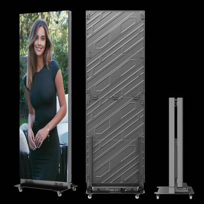 P2.5mm Pixel Pitch IP65 Waterproof Outdoor LED Display Screen with 5000-5500 cd/m² Brightness for Advertising