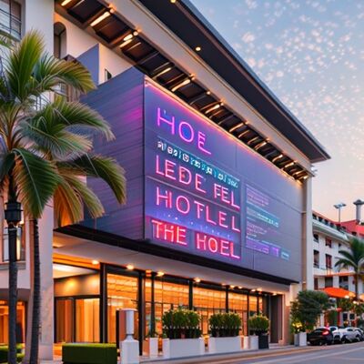 LEDKING Customized 960*960mm IP65 Waterproof Outdoor LED Display Screen with 3840-7680Hz Refresh Rate for Digital Billboard