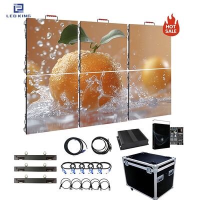 P2.97 Outdoor LED Display Screen with IP65 Waterproof and 3840-7680Hz Refresh Rate for Rental Stage Background