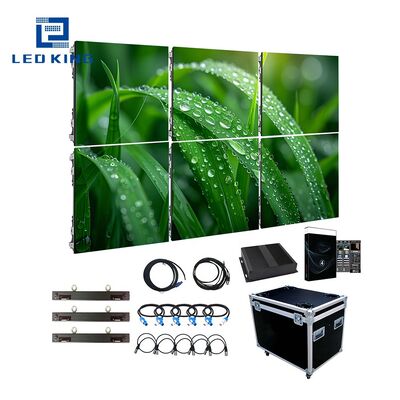 Outdoor LED Display Screen IP65 Waterproof with 4500-5500cd Brightness and 100000 Hours Life Span for Commercial Use