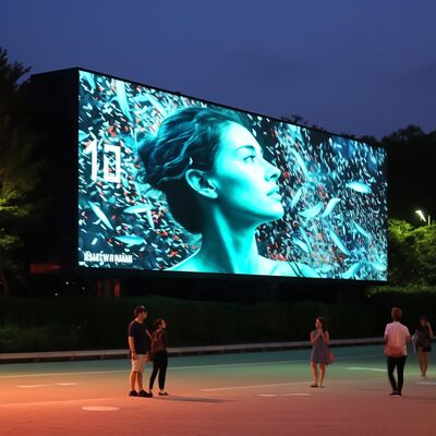 P4 High Brightness Outdoor LED Display Screen IP65 Waterproof LED Billboard with 3840-7680Hz Refresh Rate