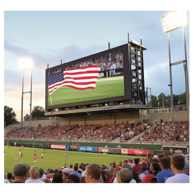 Outdoor LED Display Screen with IP65 Waterproof 5000-7000cd/m² Brightness and 100000 Hours Life Span for Digital Billboard