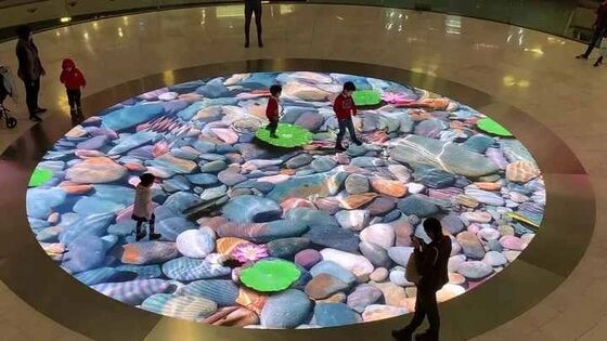 P2.9 Interactive LED Video Wall with 800-1000cd/m² Brightness and 3840-7680Hz Refresh Rate for Stage and Dance Floor