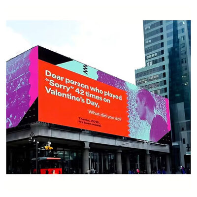 960*960mm IP65 Waterproof Outdoor LED Display Screen with 5000-7000cd/m² Brightness for High Visibility