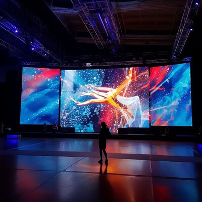 Flexible IP65 Waterproof LED Display Screen with 3840Hz Refresh Rate and 100000 Hours Lifespan for Indoor and Outdoor Use