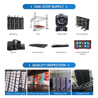 Outdoor P6 Mobile Digital Billboard LED Display Screen with IP65 Waterproof 960x960mm Cabinet and 4500-5500cd/m² Brightness