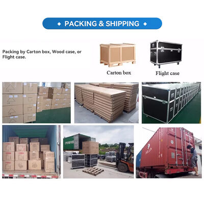 Outdoor P6 Mobile Digital Billboard LED Display Screen with IP65 Waterproof 960x960mm Cabinet and 4500-5500cd/m² Brightness