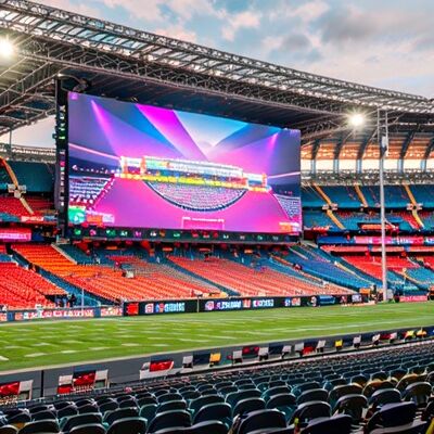 High Brightness 4000-5500cd/m² Outdoor LED Display Screen with 960X960MM Cabinet Size and IP65 Waterproof Rating