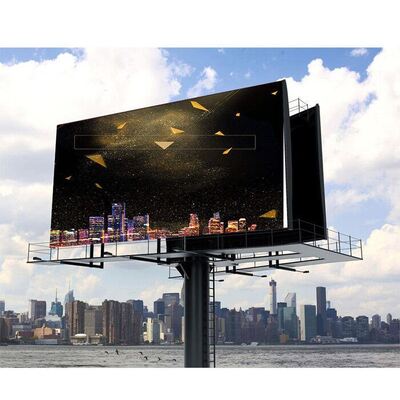 Outdoor LED Video Wall with IP65 Waterproof 4500-5500cd/㎡ Brightness and 960x960mm Cabinet Size
