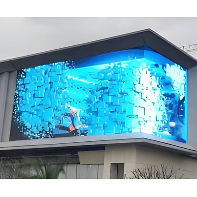 Outdoor LED Video Wall with IP65 Waterproof 5000-6000cd/㎡ Brightness and 960x960mm Cabinet Size