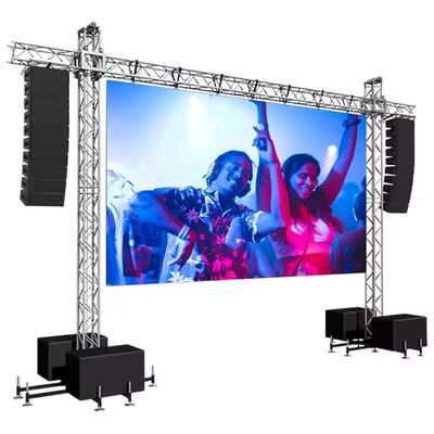 P2.97mm Pixel Pitch IP65 Waterproof Outdoor LED Display Screen with 3840-7680Hz Refresh Rate for Rental and Advertising