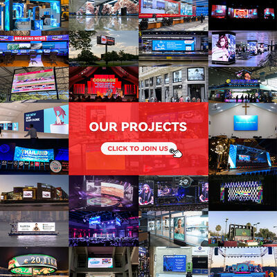 P3.91MM Pixel Pitch IP65 Waterproof Outdoor LED Display Screen with 3840HZ Refresh Rate for Rental and Stage Use