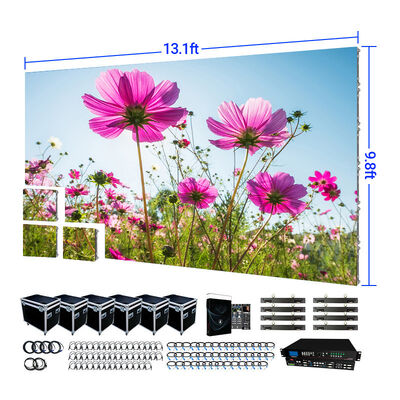 IP65 Waterproof Outdoor LED Display Screen with 3840-7680Hz Refresh Rate and Die-casting Aluminum Cabinet