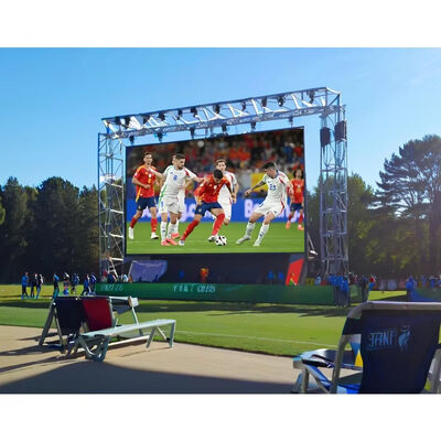 P3.91mm Pixel Pitch IP65 Waterproof Outdoor LED Display Screen with 3840-7680Hz Refresh Rate for Rental LED Video Wall