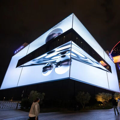 IP65 Waterproof LED Display Screen with 4500-5500 cd/m² Brightness and 3840-7680HZ Refresh Rate for Outdoor Advertising