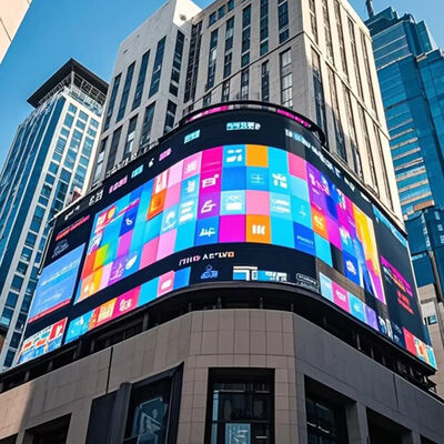 Outdoor LED Display Screen with IP65 Waterproof 960*960mm Cabinet Size and 3840-7680Hz Refresh Rate for Digital Signage