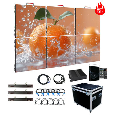 Factory Direct Hot Sale IP65 Waterproof Outdoor LED Display Screen with 4500-5500cd Brightness and 960x960mm Cabinet Size
