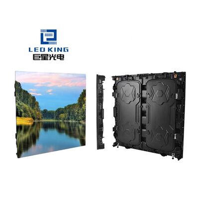 Outdoor LED Video Wall with IP65 Waterproof 4500-5500cd Brightness and 100000 Hours Life Span for Advertising