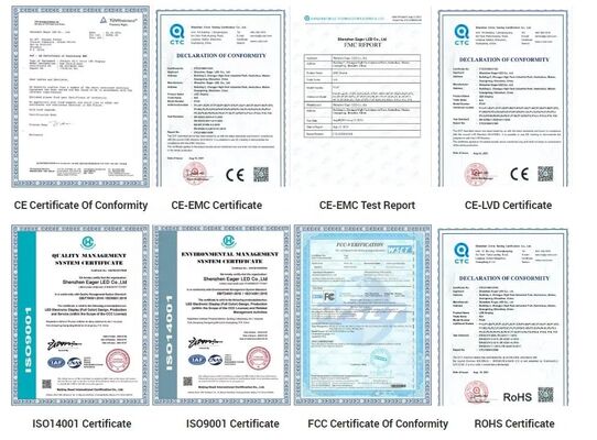 Outdoor LED Display Screen with IP65 Waterproof, 4500-5500cd Brightness, and 960x960mm Cabinet Size for Digital Billboard