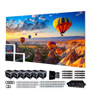 P2.9mm Pixel Pitch IP65 Waterproof Outdoor LED Display Screen with 3840-7680Hz Refresh Rate for Rental and Advertising