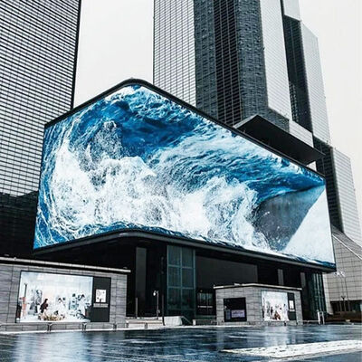 IP65 Waterproof LED Display Screen with 4500-5500 cd/m² Brightness and 3840-7680Hz Refresh Rate for Outdoor Advertising