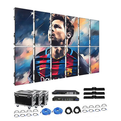 P3.91mm Pixel Pitch IP65 Waterproof Outdoor LED Display Screen with 3840-7680Hz Refresh Rate