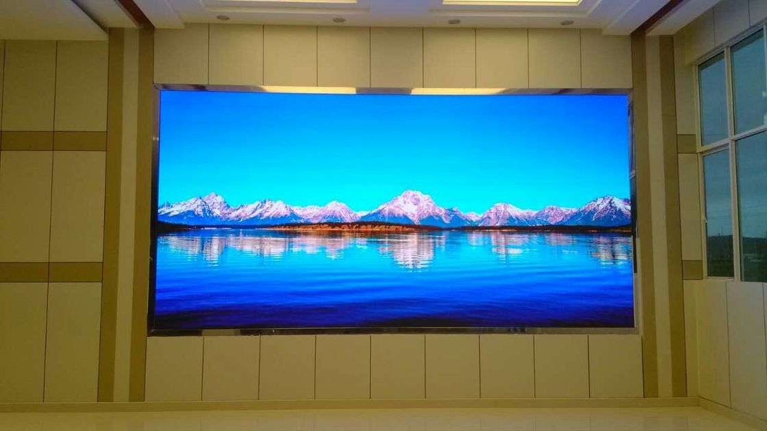 DVI P2 LED Screen Lightweight Indoor Full Color LED Display Screen