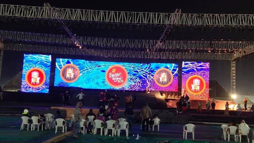 P6 High ResolutionIndoor LED Display Screen Fixed With 16.7M Color Gamut
