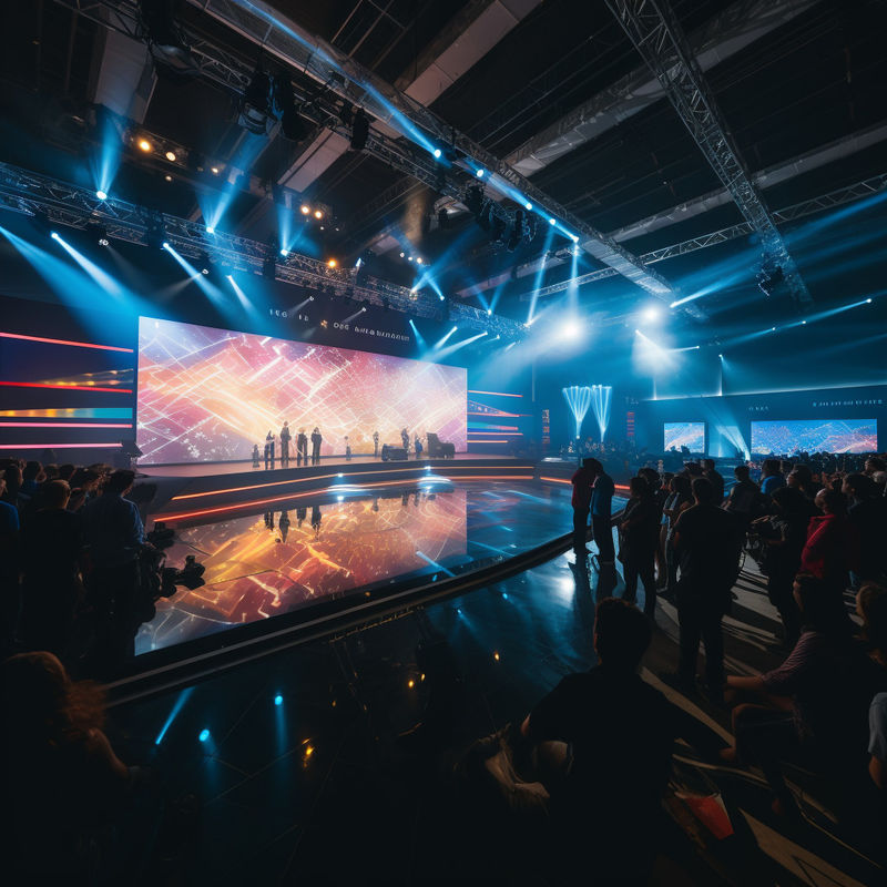 Outdoor P5 Stage LED Screen Rental Display Hanging Installation