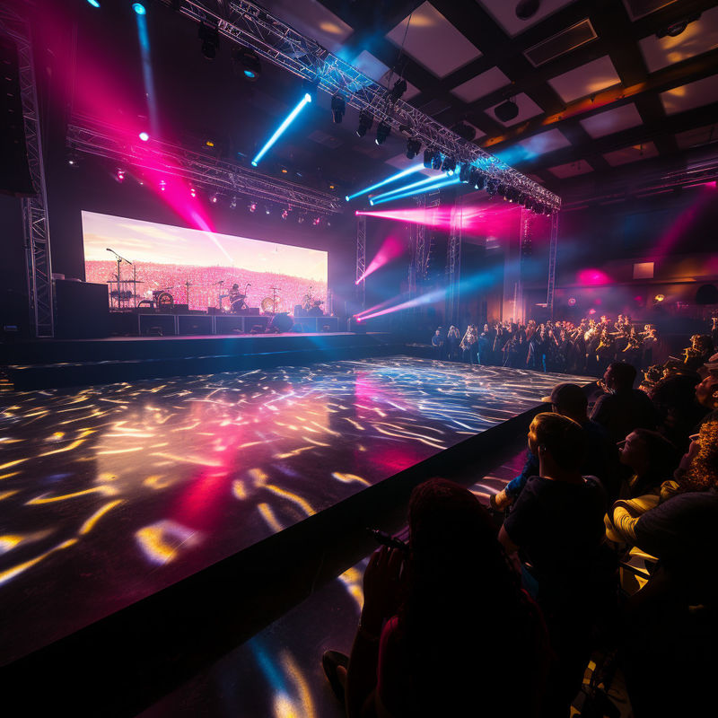 P3 - P6 Big LED Screen Rental For Stage Outdoor 3840 X 2160 Resolution