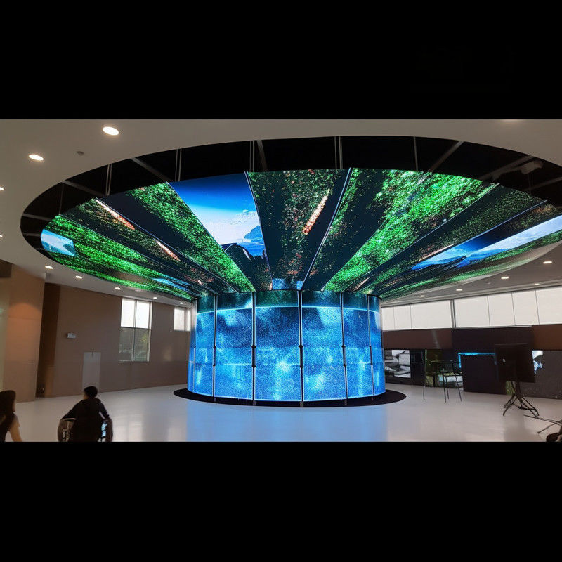 Full Color Module Size P3/P3.91/P4/P4.81/P5/P6 Indoor Flexible LED Screen Display with High Contrast and Brightness