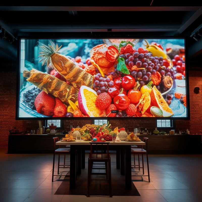 2.976 Pixel Pitch Indoor LED Display Screen with Diecsting Aluminum Cabinet and 100000 Lifespan