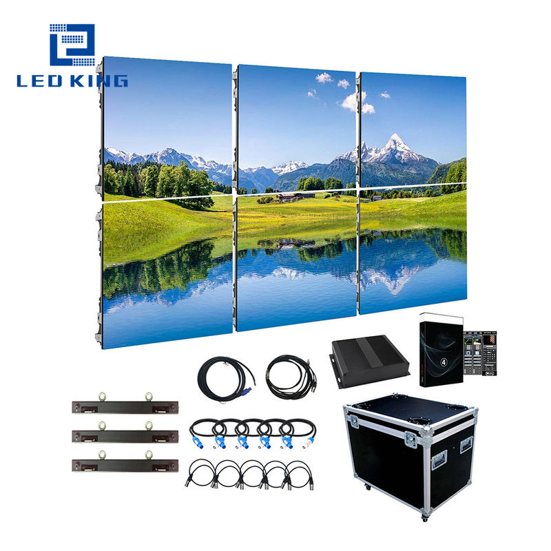 LED Display Technology High Brightness Indoor Fixed LED Display with 800nits Brightness and AC 110-240V Power Supply