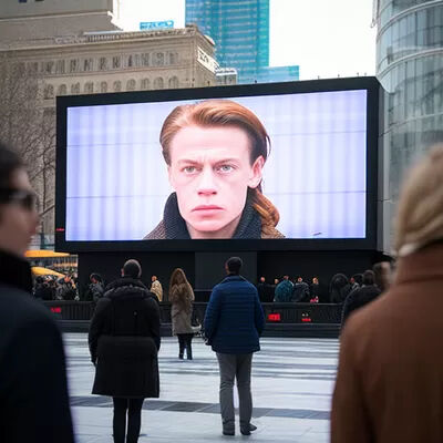 700 W/m2 Power Capacity IP65 Waterproof Outdoor LED Display Screen with 100,000 Hours Lifespan for Retail and Events