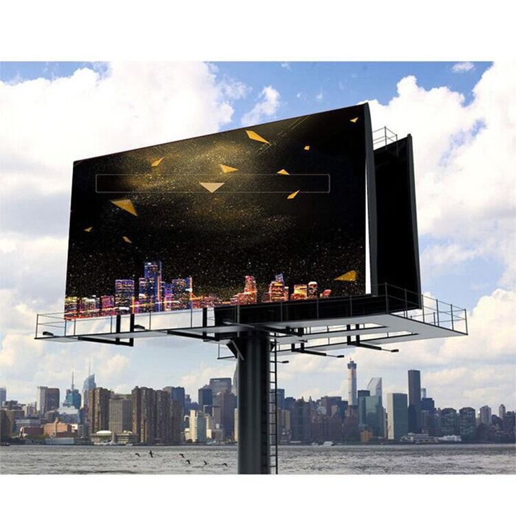 Outdoor LED Display Screen with IP65 Waterproof 1920Hz-3840Hz Refresh Rate and 100000 Hours Life Span