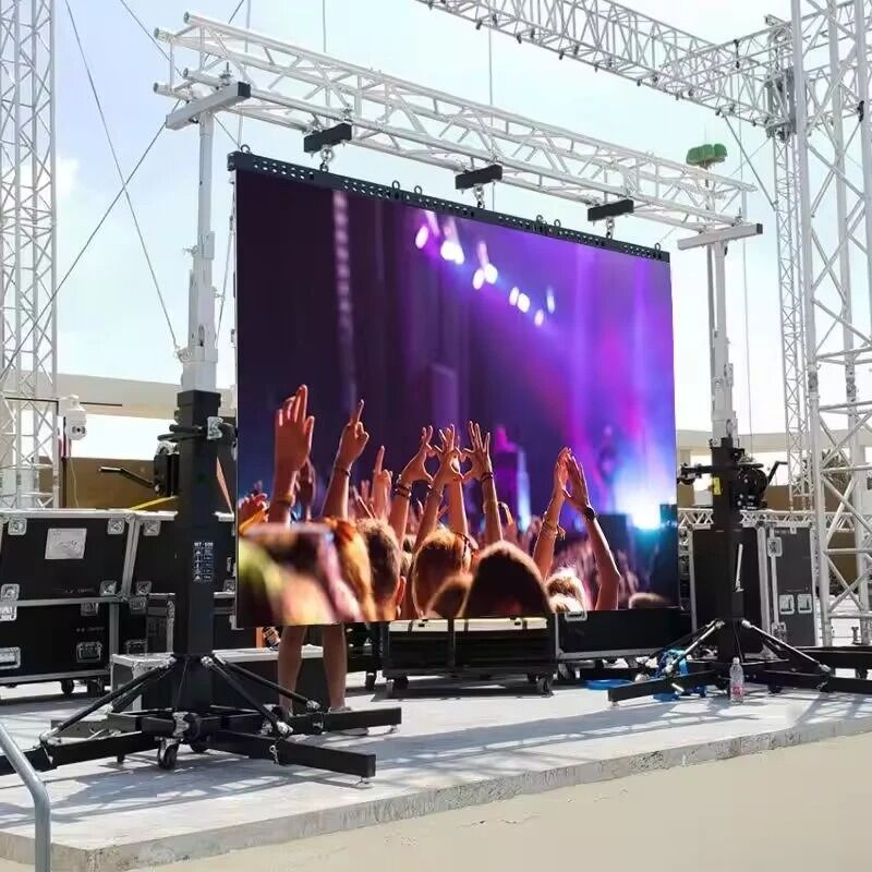Outdoor LED Display Screen with IP65 Waterproof 1920Hz-3840Hz Refresh Rate and 100000 Hours Life Span for Digital Signage Billboard