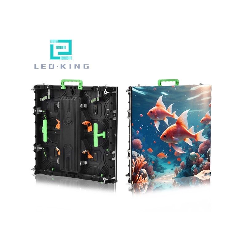 Outdoor LED Display Screen with 2.5mm Pixel Pitch 3840Hz Refresh Rate and Waterproof IP65 for Advertising and Events