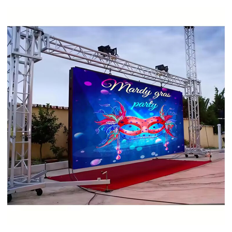 HD Outdoor P4.81 LED Video Wall with IP65 Waterproof and 4500-5000cd/㎡ Brightness for Digital Billboard