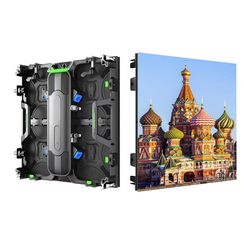 P2.976 Pixel Pitch IP65 Waterproof 3840Hz Refresh Rate Outdoor LED Video Wall Display Screen