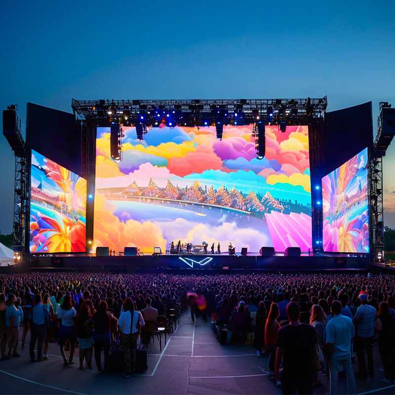 High Brightness P4.81mm Pixel Pitch Outdoor LED Display Screen with IP65 Waterproof for Rental and Stage Use