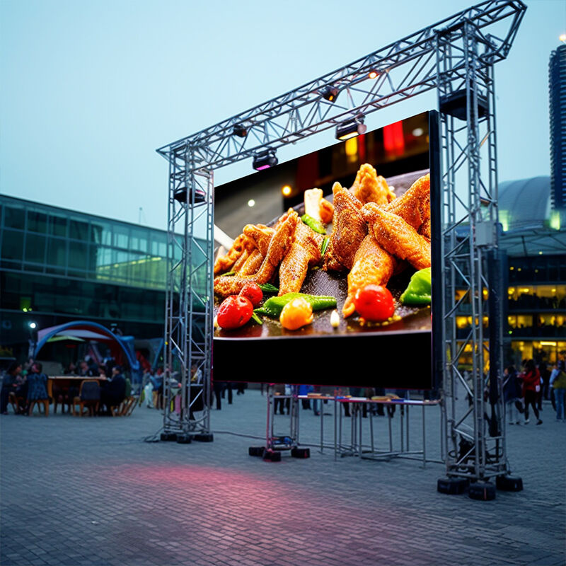 P2.97mm Pixel Pitch Outdoor LED Display Screen with IP65 Waterproof and 3840-7680Hz Refresh Rate for Digital Billboard