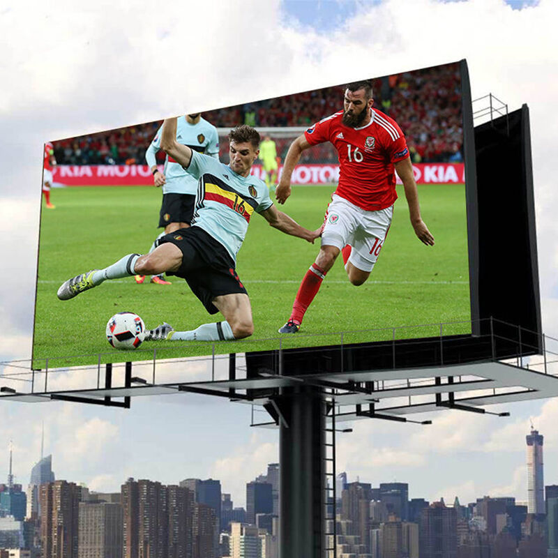 Outdoor LED Display Screen IP65 Waterproof 960x960mm Cabinet Size with 4500-5500cd/m² Brightness Digital Billboard
