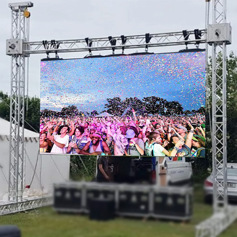 LEDKING P3.91mm Pixel Pitch IP65 Waterproof Outdoor LED Display Screen with 3840-7680Hz Refresh Rate for Rental and Stage