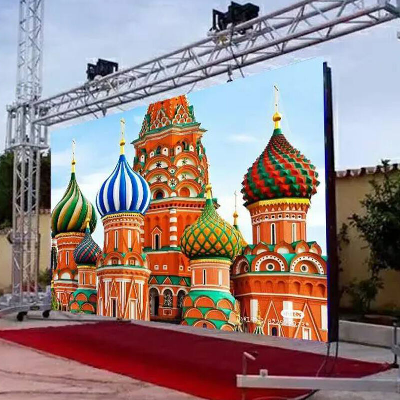P3.91 Outdoor LED Display Screen with IP65 Waterproof and 3840-7680Hz Refresh Rate for Stage and Rental Use
