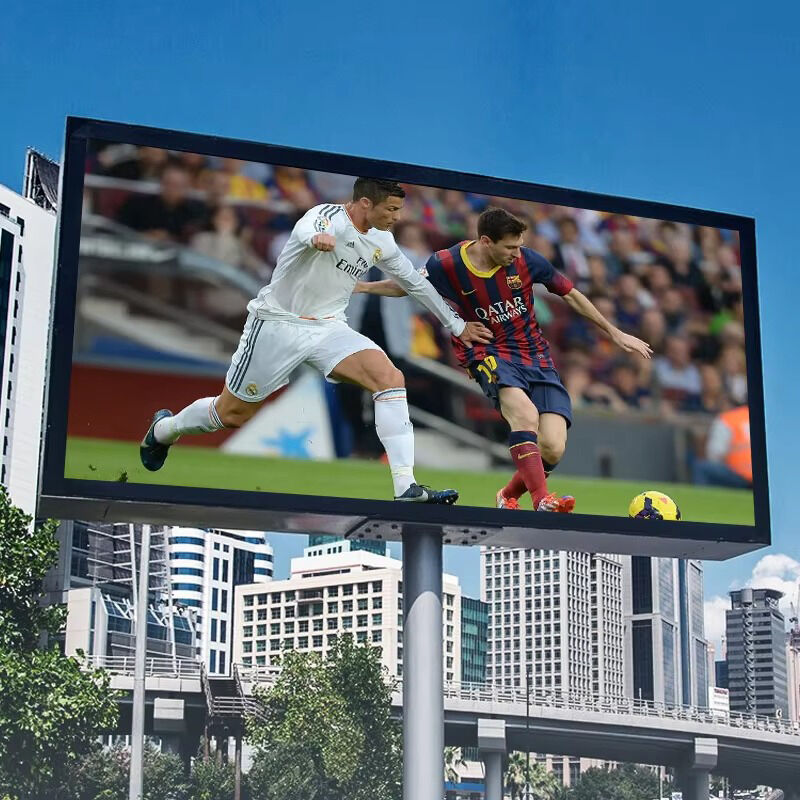 Outdoor LED Display Screen with IP65 Waterproof 5000-6000cd/㎡ Brightness and 960x960mm Cabinet Size