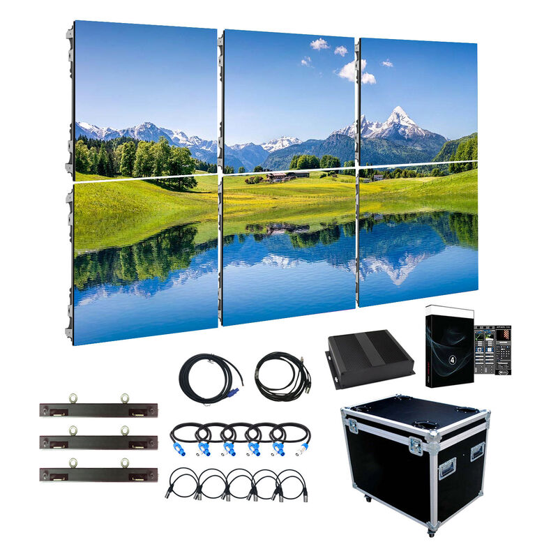 960x960mm IP65 Waterproof Outdoor LED Display Screen with 3840-7680Hz Refresh Rate for High-Quality Video Wall and Digital Billboard
