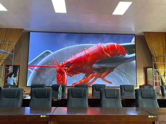 Powerful Indoor Full Color LED Screen display Rental P1.86 Pixel Pitch
