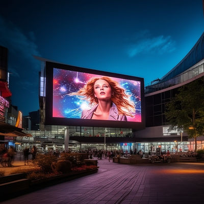 Outdoor Commercial Advertising LED Display P3.91 Fixed Digital LED Display Board