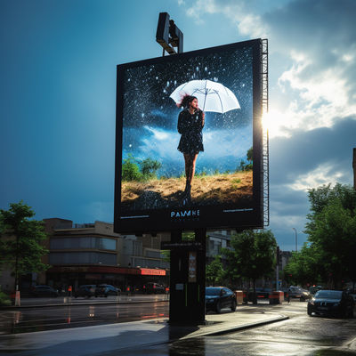 Waterproof P3 LED Display Screen For Advertising Outdoor impenetrable