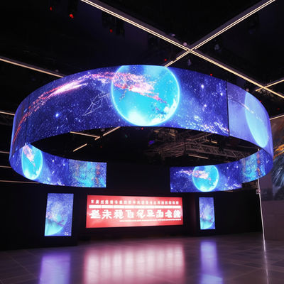Seamless Indoor / Outdoor Flexible LED Display Screen 5500nit-8500nit
